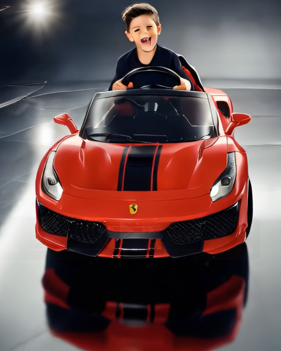 Ferrari 488 Pista Spider Ride-on Car